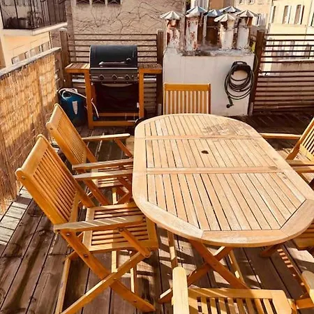 Apartment Sublime Rooftop Cinq-avenues Longchamp Marseille